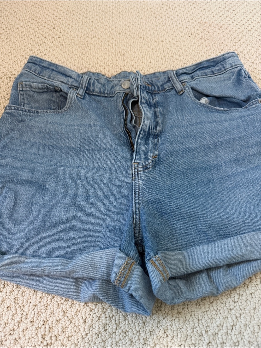 H&M Blue Denim Jean Shorts
